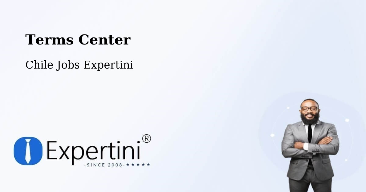 Terms of Service – Cerrillos - Chile Jobs Expertini